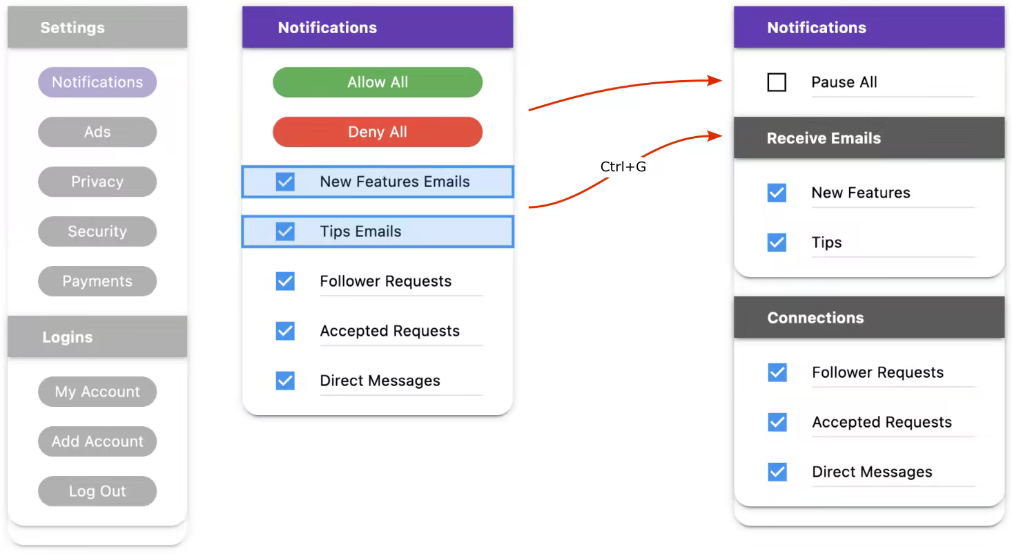 Explore Alternatives UI Redesign